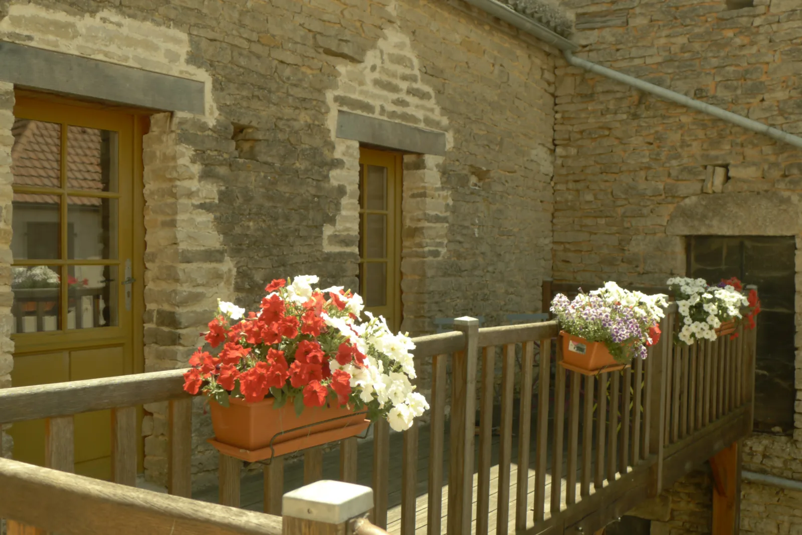 Balcon fleuri de La Cabotte